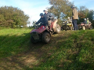  Quad on the slope 